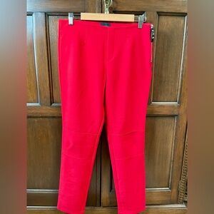 Red dress pants